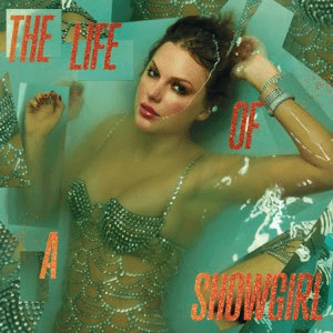 Album cover for 'The Life of a Showgirl' by Taylor Swift